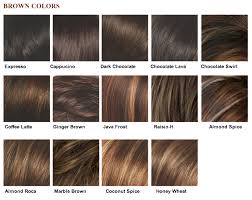 Light Brown Salon Color Color Chart Hcc Brown Hair
