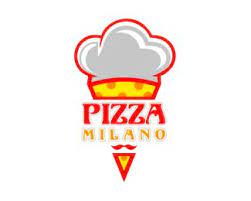 Pizza Milano Logo Design Pizza Milano A Perfect Logo For Restaurant Food Drink And Retails Br Br This Image Cool Logo Portrait Cartoon Cartoon Pics
