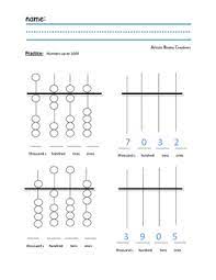 This import process returns a new soroban::sheet object that contains all the cells required to calculate the values of the bound variables, and which has the bindings set up correctly. Abacus Practice Worksheet Up To 1000 Place Value By Artistic Brainy Creations