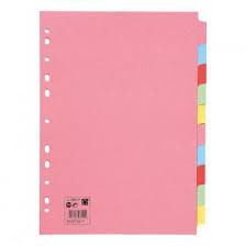 8 tab extra wide dividers download. Dividers And Indexes Officestationery Co Uk