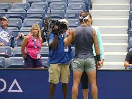 Spanish tennis player sweaty ass crack! 🎾🇪🇸 - SpyCamDude