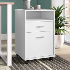 The file locking bar attaches to the small strip of the cabinet that is next to the drawer, shown in this picture. Winston Porter Eubank 2 Drawer Vertical Filing Cabinet Reviews Wayfair