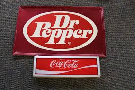 I've been on the look out for a counter sign to put on the shelf under the t.v. Dr Pepper Coca Cola Light Up Signs Gaa Classic Cars