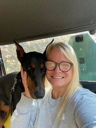 Sue and John all ready to head out