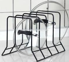 **full video tutorial and free plans** drill and the lid racks are made from ¼ strips of poplar i got from home depot. Kitchen Bakeware Pot Lid Rack Holder Organizer Buy Pot Lid Rack Holder Pot Lid Rack Pot Lid Organizer Product On Alibaba Com