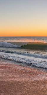Calm And Peaceful Seashore Beach Sunset 1080x2160 Wallpaper Beach Sunset Wallpaper Beautiful Beach Pictures Sunset Beach Pictures