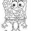 Spongebob and squidward coloring pages for kids printable free. 1