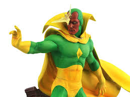 The vision is a fictional superhero appearing in american comic books published by marvel comics. Marvel Gallery Vs Vision Comic Ver Figure Diorama