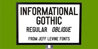 Informational Gothic Jnl Font Download Gothic Fonts Download Fonts Gothic Font Free