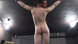 Waxed twink whipped then crucified and bullwhipped - ThisVid.com