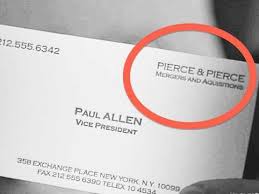 Make patrick batemans business card. American Psycho Typo