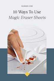 10 Surprisingly Magical Ways To Use Magic Eraser Sheets Hunker Magic Eraser Eraser Cleaning Hacks