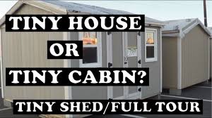Wonder which toilet to use? Tiny House Or Tiny Cabin Tiny Shed Full Tour 10x12 Youtube