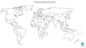 Explore more like empty map of africa. World Map Outline Templates At Allbusinesstemplates Com