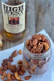 Whiskey Roasted Nuts Recipe Nut Recipes Roasted Nuts Flavored Nuts