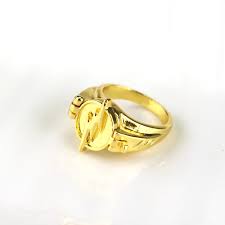 Newest Jewelry Superhero The Flash Ring Can Open Cover Lightning Logo Gold Rings Size 7 12 For Men And Women Flash Ring Cosplay Jewelry Golden Ring