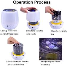Star projektor zum kleinen preis hier bestellen. 360 Degree Rotation Kids Star Projector Lamp Bedroom Star Projector Night Light Best Gifts For Kids Star Light Projector With Usb Cable 7 Sets Of Film Kids Night Light Projector Home Home
