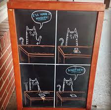 Learn how to use chalkboard paint in fun and practical ways in the kitchen. Youngmenheaven Funny Kitchen Chalkboard Sayings