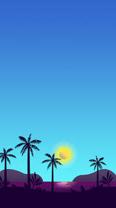 minimal blue landscape 4k phone wallpaper heroscreen cool wallpapers minimal blue landscape 4k phone