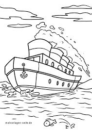 Paul's shipwreck bible coloring page. Great Coloring Page Steamship Ships Free Coloring Pages