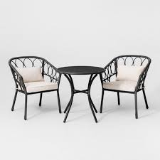 Britanna 3pc Patio Bistro Set Opalhouse Target Outdoor Patio Furniture Sets Patio Decor Patio Furnishings