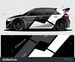 Rally Car Decal Graphic Wrap Vector Stock Vector Royalty Free 1560841148 Car Wrap Design Car Wrap Car