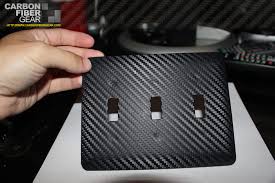 We Make Our Light Switch Plates Look Like Carbon Fiber Carbon Fiber Film