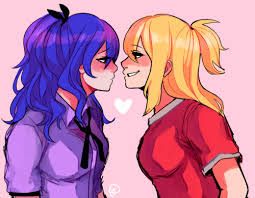 here's a very gay juvia and an oblivious lucy
