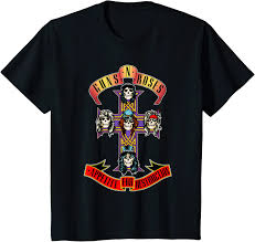 4.6 out of 5 stars. Amazon Com Kids Youth Guns N Roses Official Cross T Shirt Clothing Shoes Jewelry