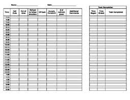 This Behavior Data Sheet Helps Record Frequency Of Behaviors