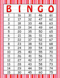 100 printable christmas bingo cards, 2 per page, fun christmas party game, . Pink Red Stripes Valentine S Day Bingo 100 Printable Bingo Cards V007n