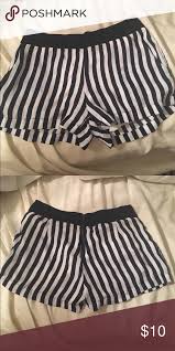 Black And White Striped Shorts Black And White Stripe Shorts Striped Shorts White Stripe Stripe