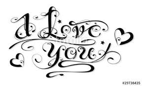 Vektor Liebe Love Logo Schriftzug Tattoo Herzen Schriftzug Zitat Zeichnungen Schrift
