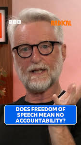 Liberty has to have a counterweight of accountability.” Musician and  activist Billy Bragg discusses whether freedom of speech means freedom from  consequence