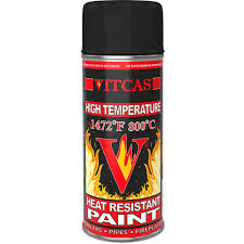 Jan 16, 2020 · look for any paint designed for wood or metal such as gloss, satin or eggshell. Heat Resistant Paint Black High Temperature Spray Vitcas