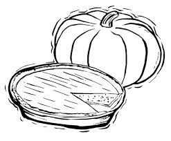 Pumpkin Pie Coloring Page Food Coloring Pages Coloring For Kids Coloring Pages