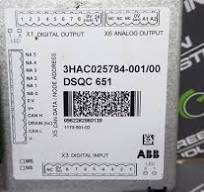 ABB DSQC 651 I/O Module 3HAC 025784-001/00 IRC5 Used