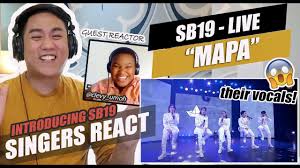 Sb19 'mapa' | official lyric video music file uploaded on 2 days ago by sb19 official. Sb19 Mapa Live Performance At Sb19mapashowcase Singers Reaction Youtube