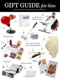 The 60+ best gifts for men. Gift Guide For Him Visions Of Vogue