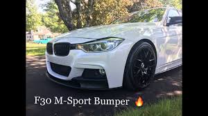 The new gt made its debut three years ago in the 3 series lineup, but the second generation is rumored to merge with the 4 series gran coupe under an unspecified name. F30 M Sport Bumper Conversion M Performance Lip Install Youtube