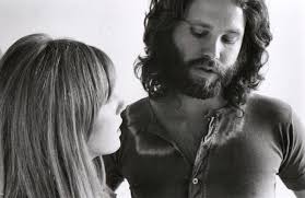 Jim Morrison & Pamela Courson near there apartment in Bronson Canyon, Los  Angeles photographed by Edmund Teske, 1969