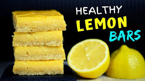 Easy Healthy Lemon Bars 5 Ingredients Youtube In 2020 Lemon Bars Healthy Lemon Bars Lemon Recipes