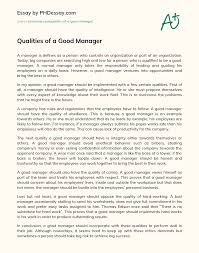 We did not find results for: Qualities Of A Good Manager Phdessay Com