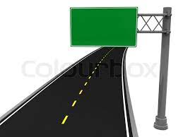 By default, microsoft powerpoint will open a blank presentation with white background but you can create impressive slide designs combining the white color with other graphics. 3d Illustration Of Asphalt Road And Stock Image Colourbox