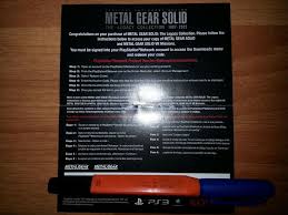 The legacy collectiontitleoriginal platformoriginal releasemetal gear)b msx21987metal gear 2: Free Metal Gear Solid Legacy Collection Full Game Unlocks Sony Playstation 3 Ps3 Ps Vita Video Game Prepaid Cards Codes Listia Com Auctions For Free Stuff