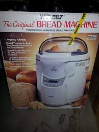 The bread machine recipes welbilt. Amazon Com Welbilt The Original Bread Machine With Dome Glass Lid Model Abm 100 Home Kitchen