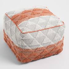 Check spelling or type a new query. Orange Woven Triangle Indoor Outdoor Pouf It S Official We Re Moving Into The Backyard After Seeing World Market S Outdoor Furniture Popsugar Home Photo 9