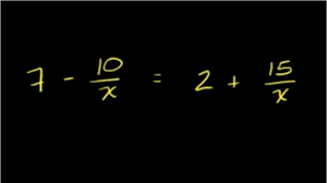Let's have a look at the following key points. Equation With The Variable In The Denominator Video Khan Academy