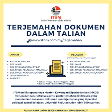 Aplikasi terjemahan dapat menerjemahkan kata dan teks dalam semua bahasa seperti for example terjemahan bahasa inggris. Itbm On Twitter Hantar Dokumen Untuk Diterjemahkan Dan Bayar Terus Secara Dalam Talian Online Anda Mahu Menyambung Pendidikan Ke Luar Negara Anda Mahu Bekerja Di Luar Negara Semua Dokumen Rasmi Anda Perlu