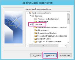 Maybe you would like to learn more about one of these? Exportieren Von Kontakten Aus Outlook Office Support